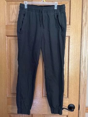 Under Armour Army Green Track Joggers with Zipper Pockets Large (Medium)